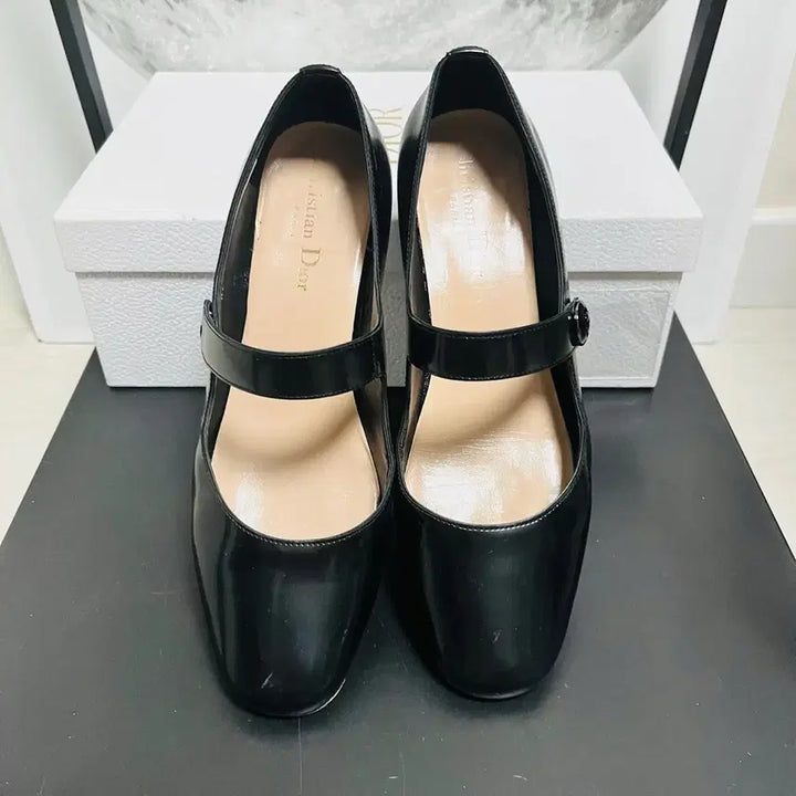 [BUNJANG] Dior D-Doll Mary Jane Pumps / 정품 38.5) 디올 D-Doll 메리제인 펌프스 구두 240~245