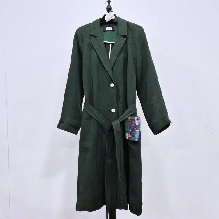 [SOLD OUT] DEWL 듀엘 린넨 롱 자켓