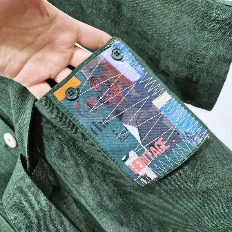 [SOLD OUT] DEWL 듀엘 린넨 롱 자켓