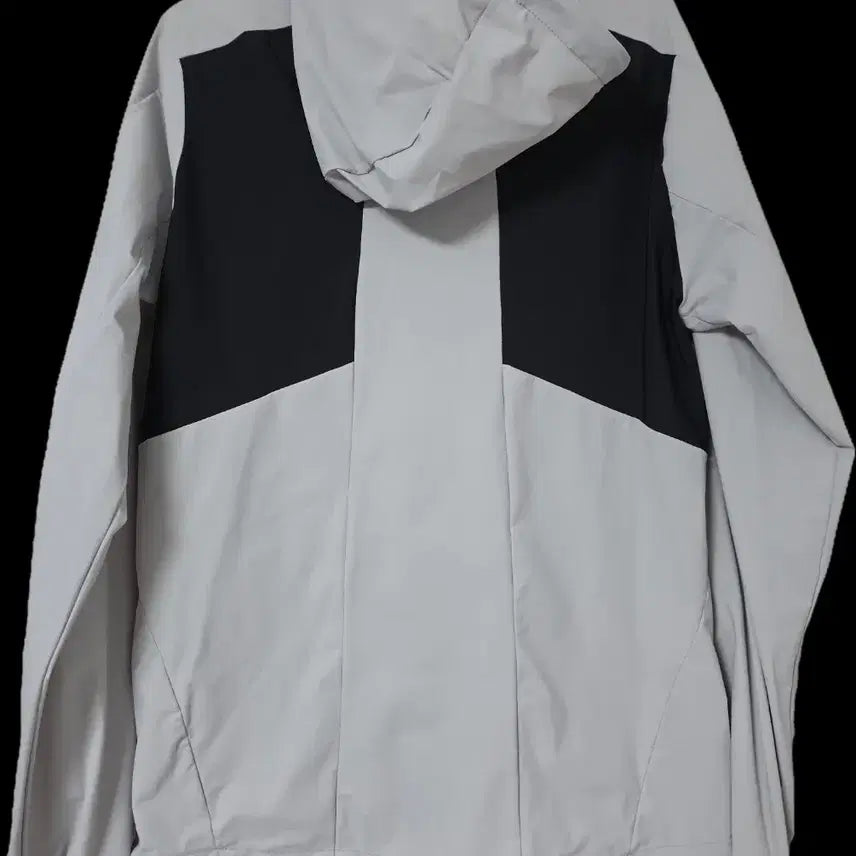 [BUNJANG] Mizuno Windbreaker Jacket Gray / 미즈노 바람막이 자켓 후드 그레이