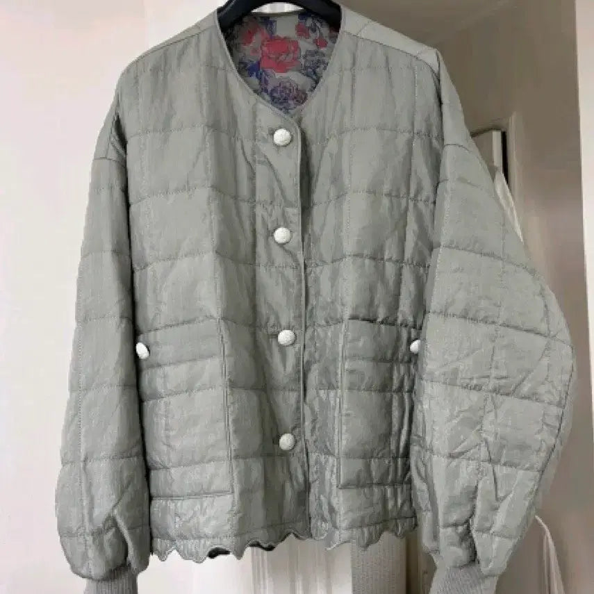 [BUNJANG] SYSTEM Reversible Quilted Jumper / 시스템 SYSTEM 리버시블 퀼팅점퍼