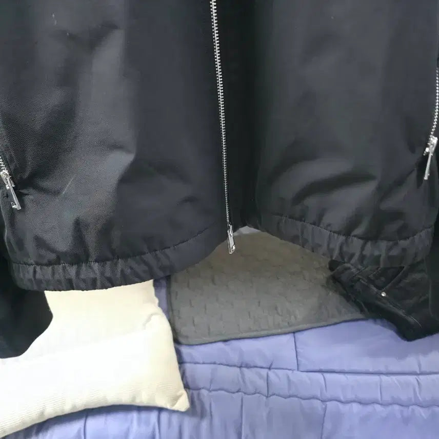 [BUNJANG] Theory Black Bomber Jacket XL / THEORY 띠어리 블랙 봄버 자켓 XL
