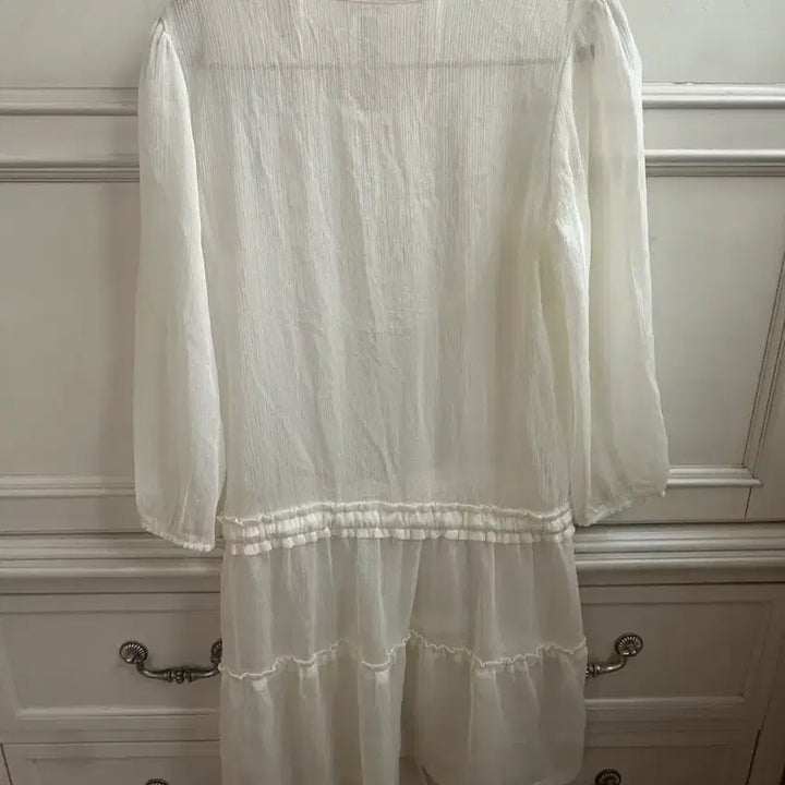 [BUNJANG] Vintage Mori Layered Dress / 빈티지 모리룩 레이어드 원피스