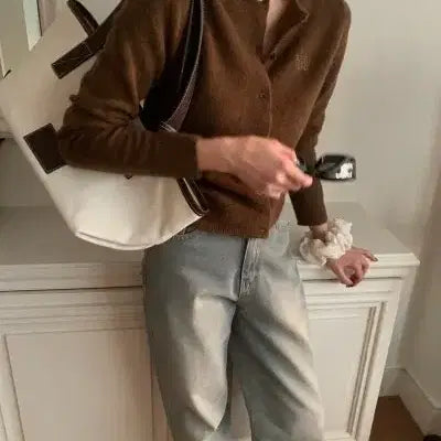 [BUNJANG] Noirnine Canvas Boat Bag / 누아르나인 캔버스 보트백(단종)