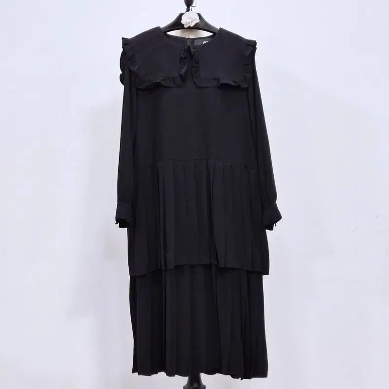[BUNJANG] MMMM Gemma World Sailor Pleated Dress / MMMM 젬마월드 세일러 플리츠 원피스