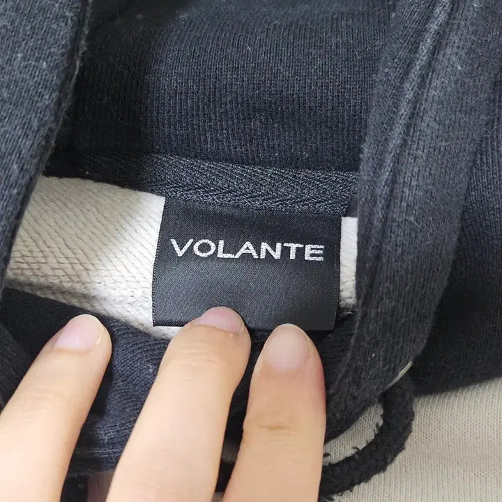 [BUNJANG] Volante Two-Tone Hoodie / 볼란테투톤후드티