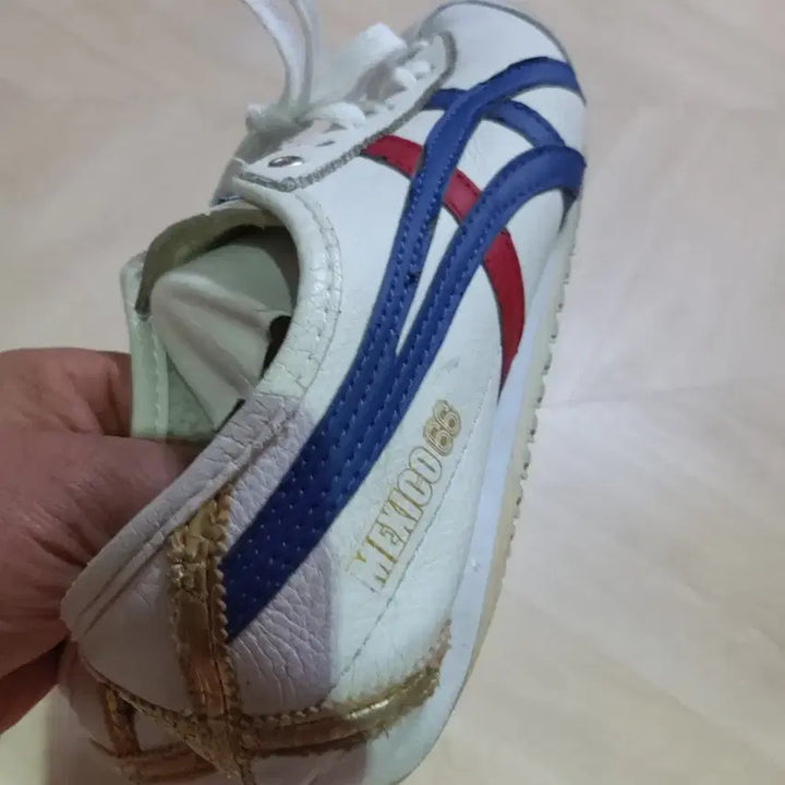 [BUNJANG] Onitsuka Tiger Mexico 66 White Red Sneakers / Onisuka tiger 멕시코66  흰빨 255