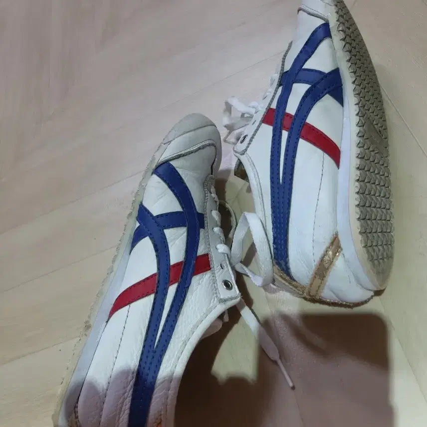 [BUNJANG] Onitsuka Tiger Mexico 66 White Red Sneakers / Onisuka tiger 멕시코66  흰빨 255