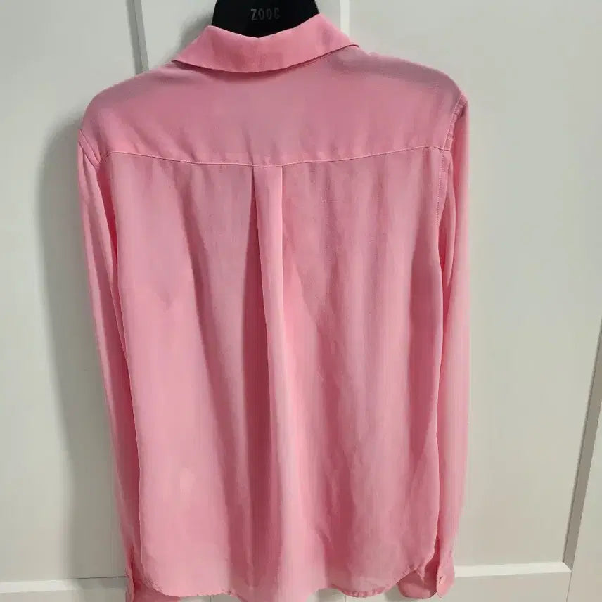[BUNJANG] Comme des Garcons Pink Frill Blouse / 꼼데가르송  핑크색 프릴 장식 블라우스
