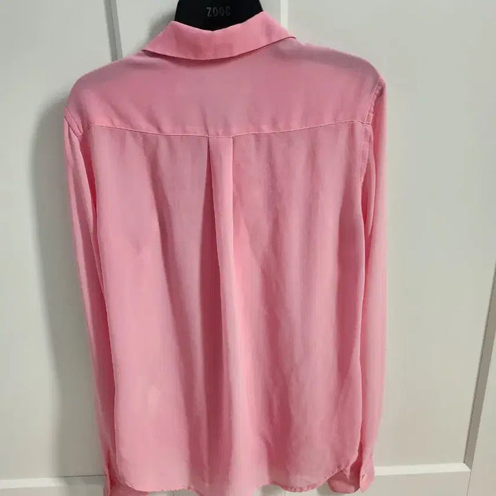 [BUNJANG] Comme des Garcons Pink Frill Blouse / 꼼데가르송  핑크색 프릴 장식 블라우스