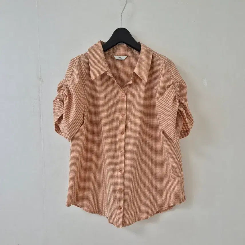 [SOLD OUT] JJro 시어서커 카라 블라우스