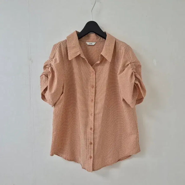 [SOLD OUT] JJro 시어서커 카라 블라우스