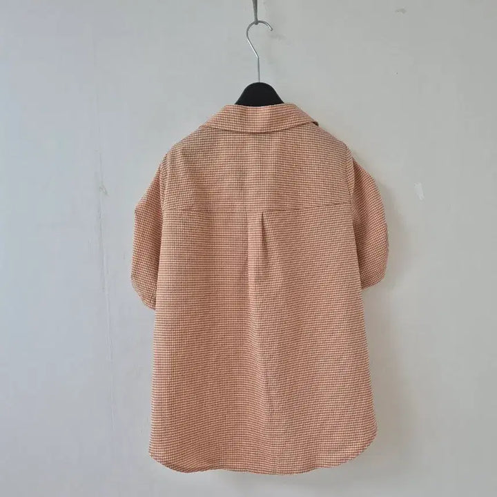 [SOLD OUT] JJro 시어서커 카라 블라우스