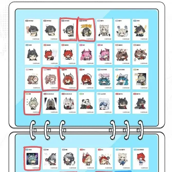 [BUNJANG] Arknights: Endfield - Endfielder Sticker Collection / 명일방주 엔드필드 띠부씰 교환합니다