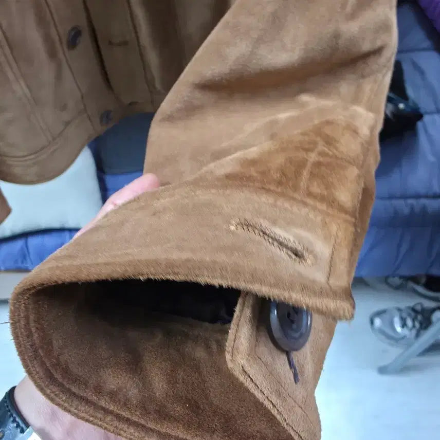[BUNJANG] A.P.C. Suede Jacket Brown L / A.P.C 아페쎄 스웨이드 자켓 브라운 L