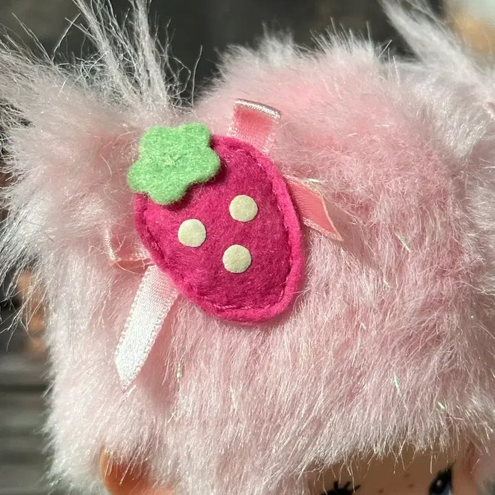 [BUNJANG] Vintage Strawberry Monchhichi Doll / 고전 스트로베리 몬치치