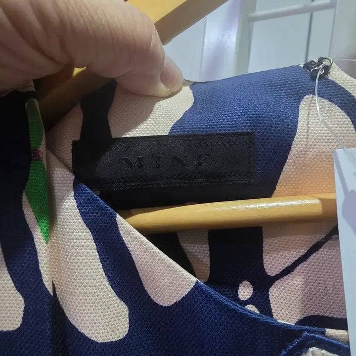 [BUNJANG] Mine Pattern Sleeveless Midi Dress / 마인 패턴 민소매 원피스 장식 포인트