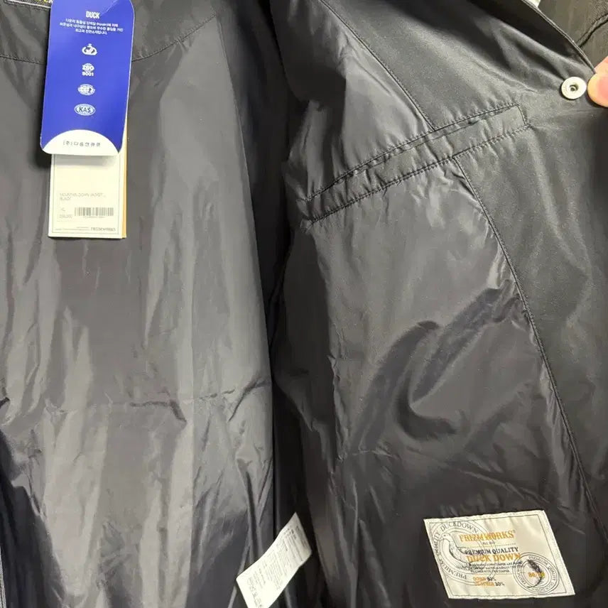 [BUNJANG] Prism Works Mountain Duck Down Jacket / [XL] 프리즘웍스 마운틴 덕 다운 블랙 새상품