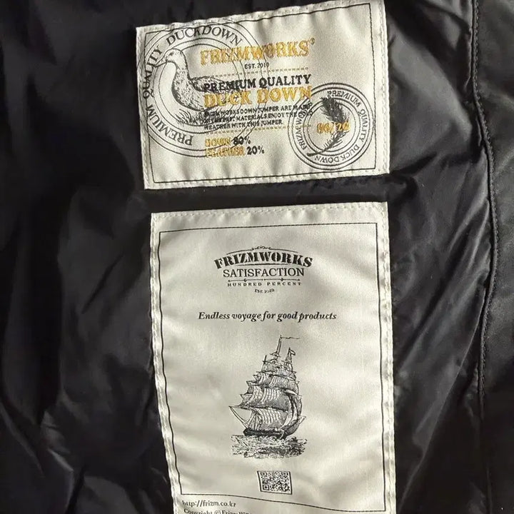 [BUNJANG] Prism Works Mountain Duck Down Jacket / [XL] 프리즘웍스 마운틴 덕 다운 블랙 새상품