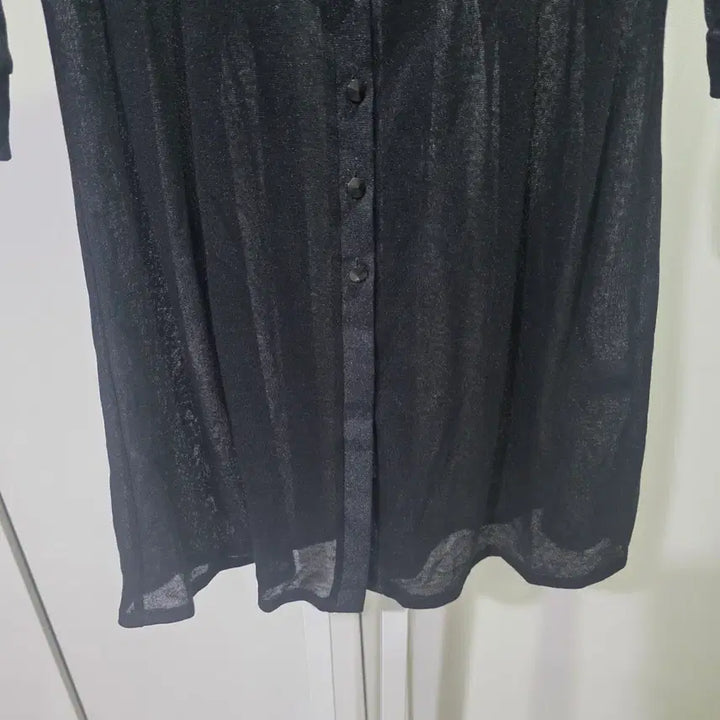 [BUNJANG] VIKI Black Sheer 3/4 Sleeve Cardigan / VIKI 비키 블랙 시스루 7부 소매 가디건