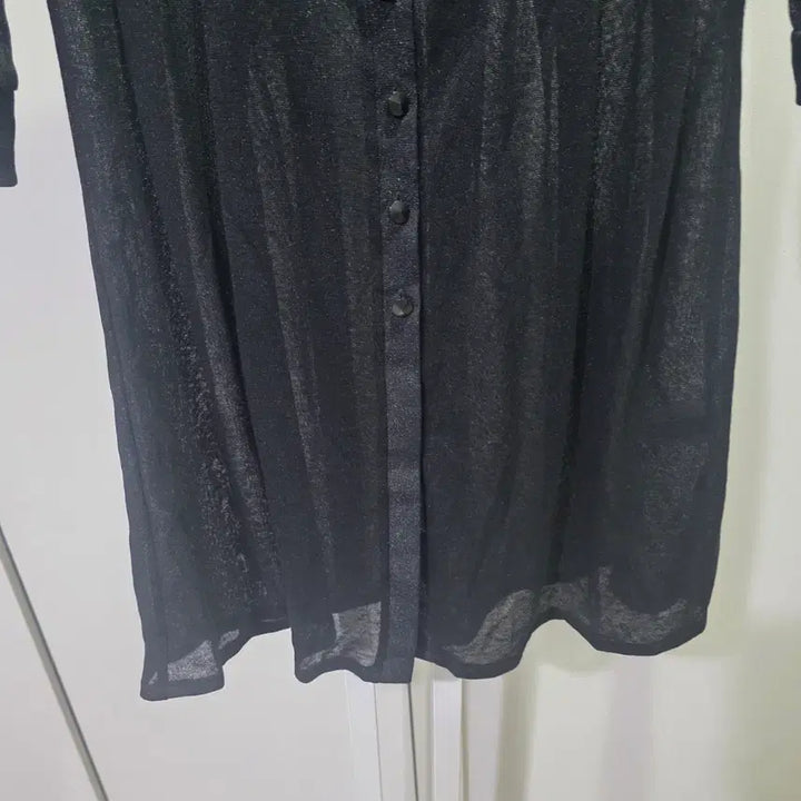 [BUNJANG] VIKI Black Sheer 3/4 Sleeve Cardigan / VIKI 비키 블랙 시스루 7부 소매 가디건