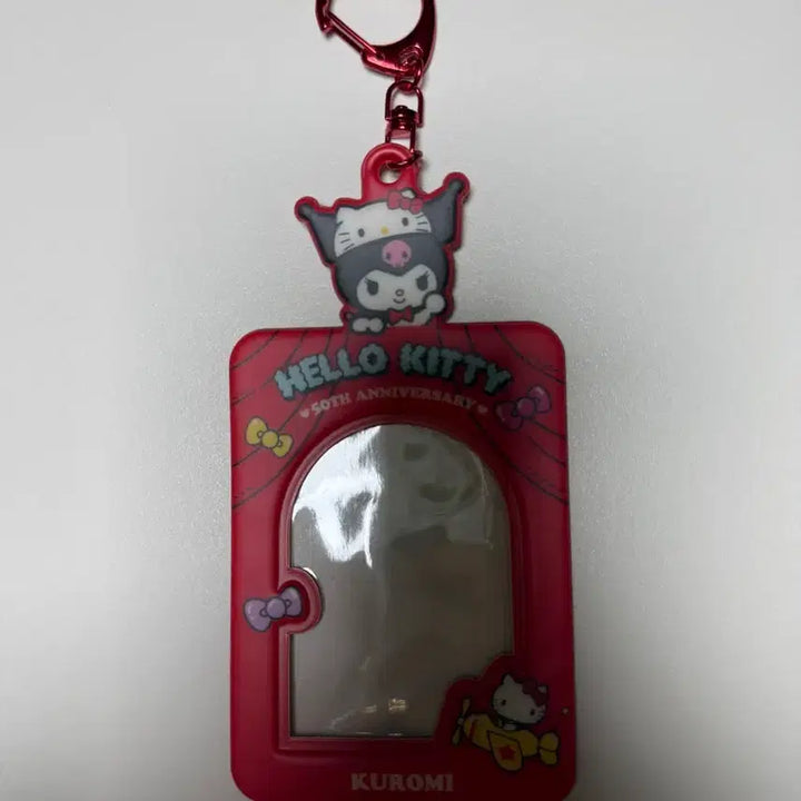[BUNJANG] Sanrio Kuromi Hello Kitty 50th Anniversary Photocard Holder / 쿠로미 헬로키티 50주년 포토카드 홀더