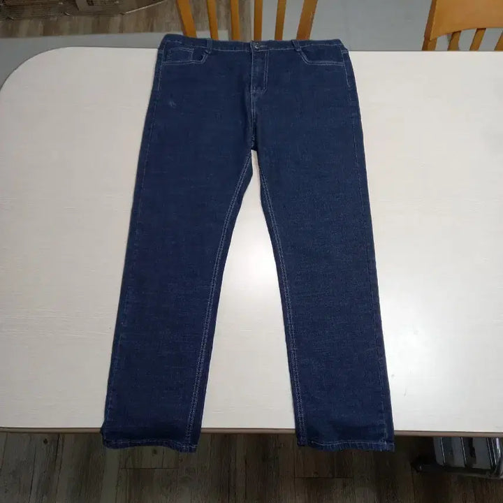 [BUNJANG] Zegan Slim Straight Jeans / 35 Zegan 봄여름용 스판 슬림일자진 진청 36-445
