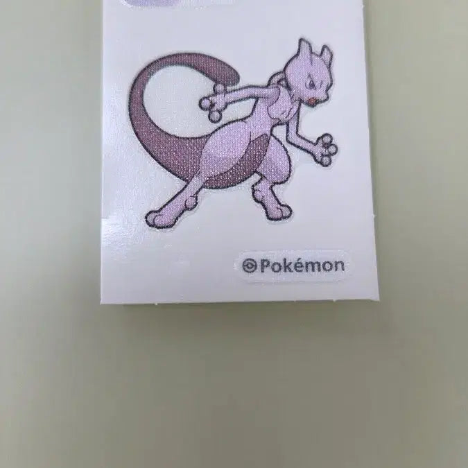 [BUNJANG] Mewtwo 150 Sticker / 뮤츠 150번 띠부실 판매합니다