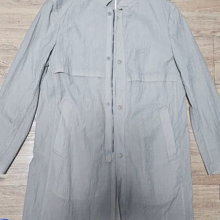 [BUNJANG] AQUOS Blue Lounge Long Jacket / 에이쿼스 블루 라운지 롱 자켓 100