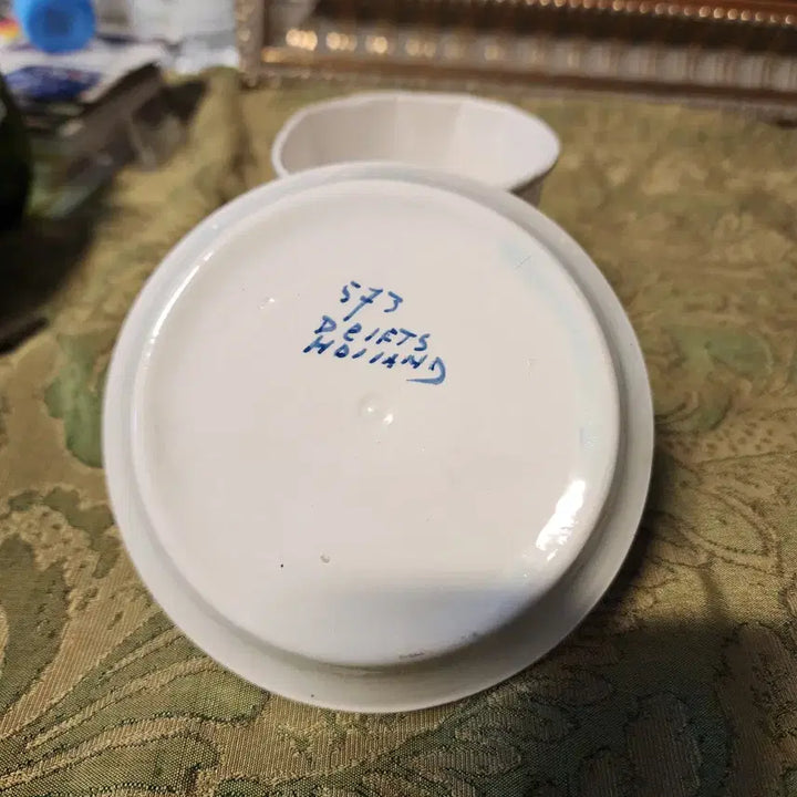 [BUNJANG] Holland Handmade Celadon Porcelain / 홀랜드 핸드메이드 도자기 지름10.8cm