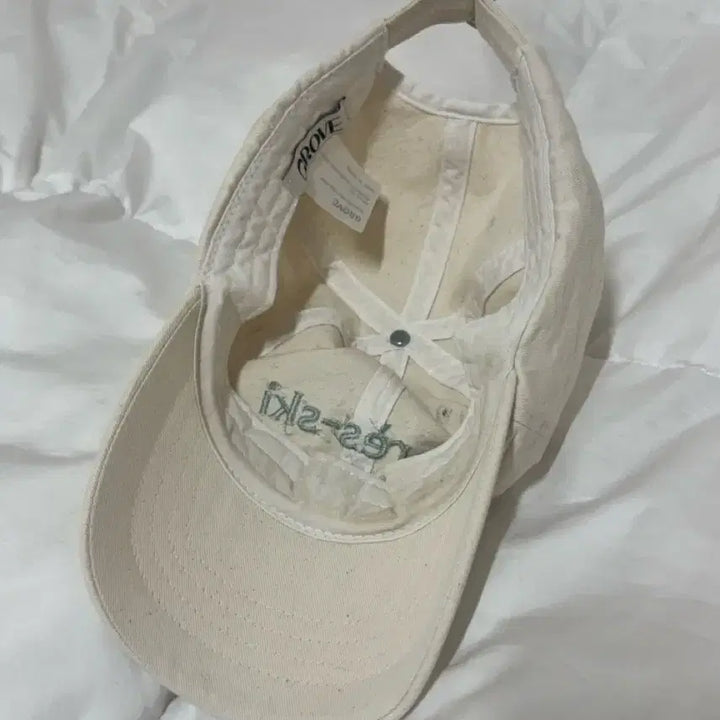 [BUNJANG] Grove Ivory Cap / Grove 아이보리 캡모자