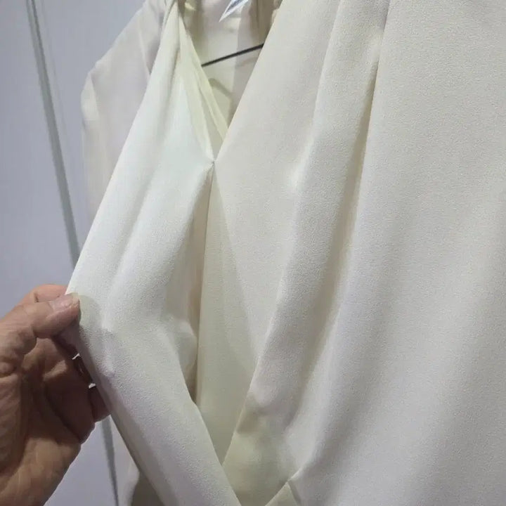 [BUNJANG] It MICHAA Color Block Wrap Mini Dress / 잇미샤 배색 랩 스타일 원피스