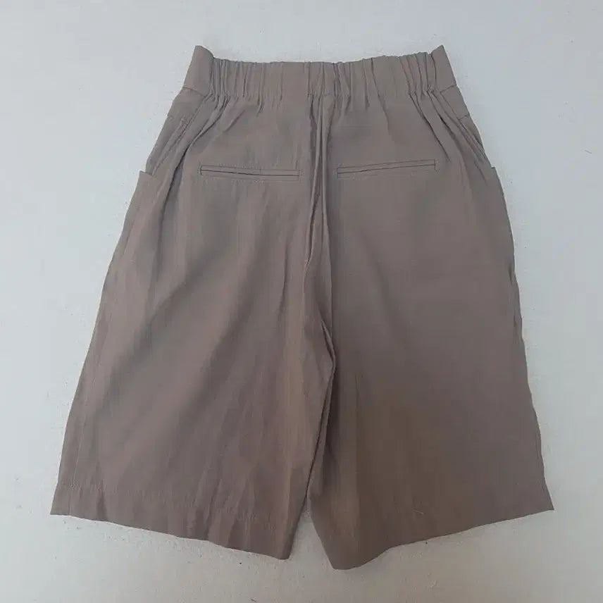 [BUNJANG] Unbranded High-Waist Shorts S / 진베이지 하이웨스트 반바지 S사이즈