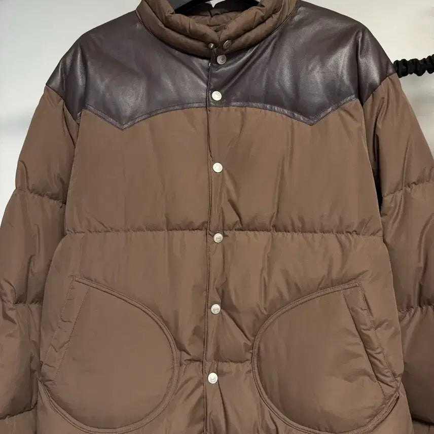 [BUNJANG] Prism Works Mountain Duck Down Jacket Brown / [XL] 프리즘웍스 마운틴 덕 다운 브라운 새상품