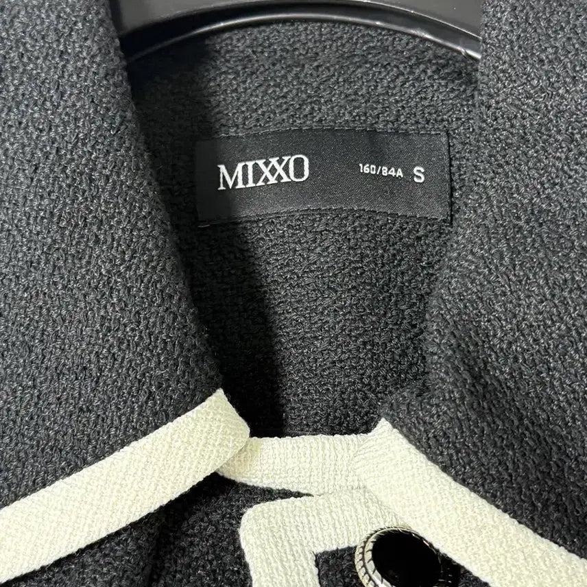 [BUNJANG] Mixxo Black Tweed Jacket (Size S) / 미쏘 블랙 트위드 자켓 S