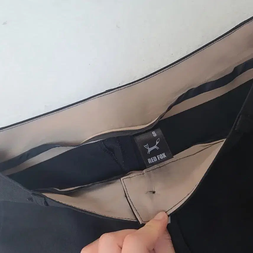 [BUNJANG] Black Summer Bootcut Slacks S Size / 블랙 여름 부츠컷 슬랙스 S사이즈