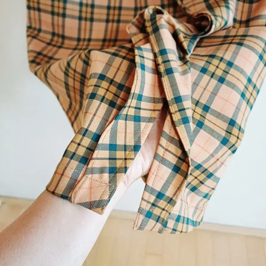 [BUNJANG] her&amp;she Check Frill Midi Skirt / her&amp;she 체크프릴 스커트 판매합니다