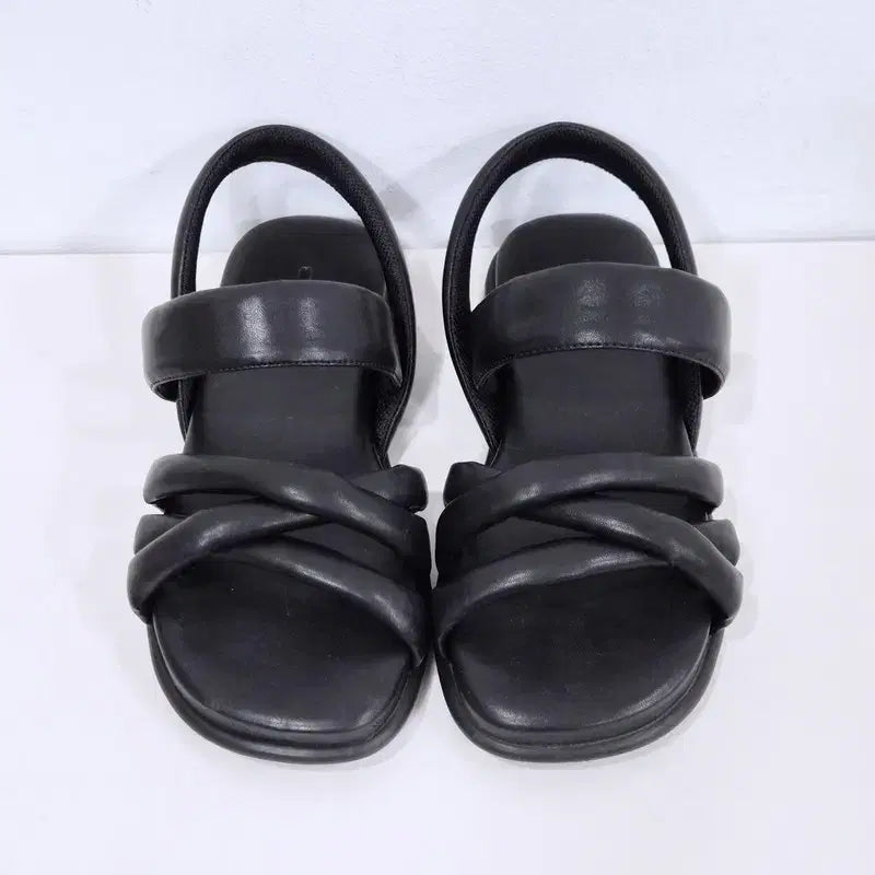 [BUNJANG] OTZ Pillow Sandals Black 245 / otz 오찌 필로우 샌들 블랙 245