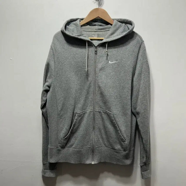 [BUNJANG] Nike Hooded Zip-up Gray XL / 나이키 후드집업 그레이 XL