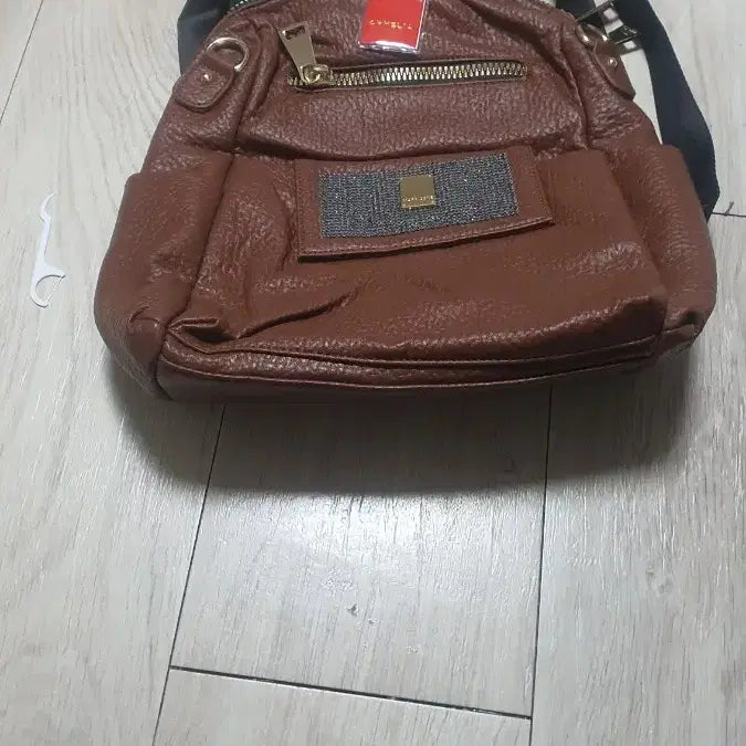 [BUNJANG] Amelia Brown Backpack Bag / 아멜리아 브라운 백팩 가방