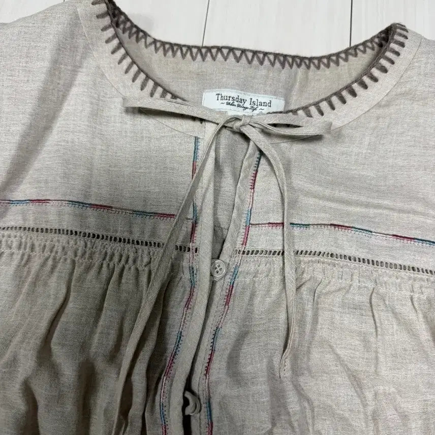 [BUNJANG] Thursday Island Linen Blouse / Thursday Island 린넨 블라우스 써스데이아일랜드