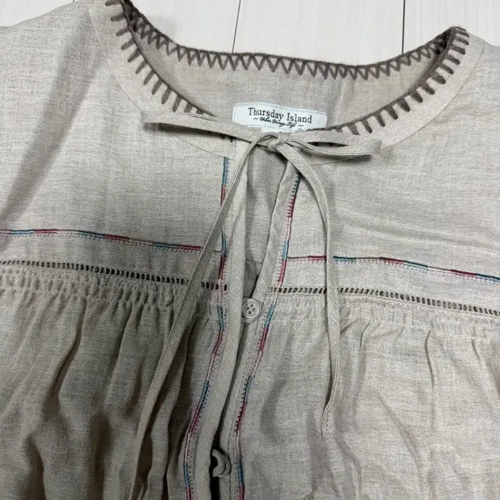 [BUNJANG] Thursday Island Linen Blouse / Thursday Island 린넨 블라우스 써스데이아일랜드