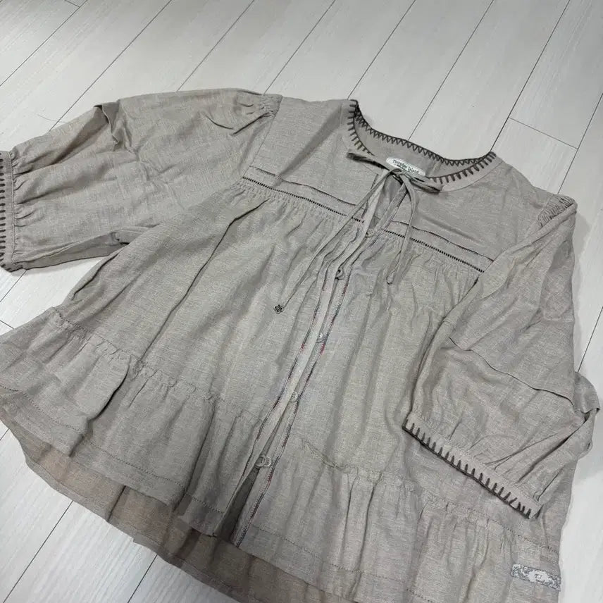 [BUNJANG] Thursday Island Linen Blouse / Thursday Island 린넨 블라우스 써스데이아일랜드