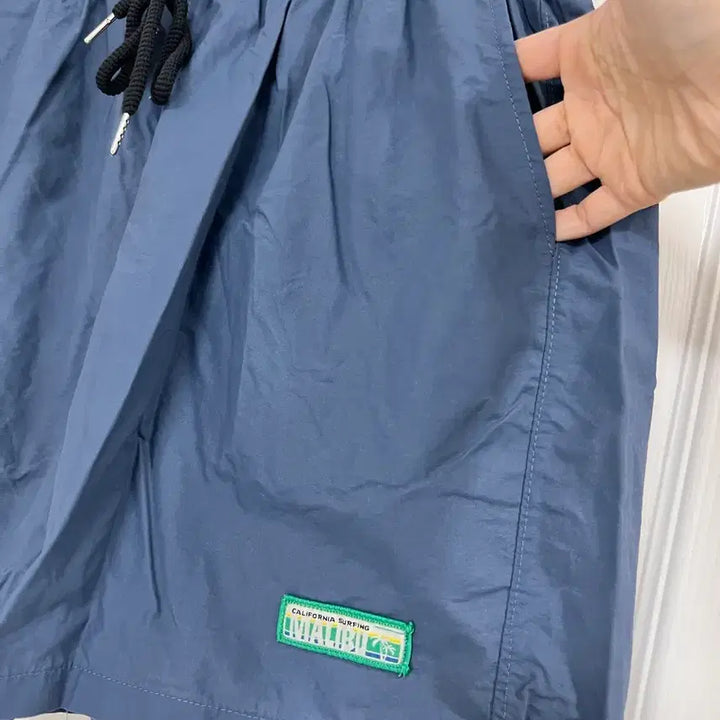 [BUNJANG] California Surfing Lightweight Shorts - Navy / 캘리포니아 서핑 바스락 반바지 네이비