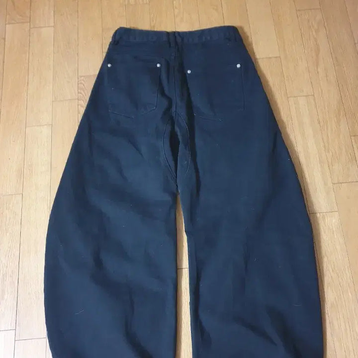 [SOLD OUT] DANNEW PRODUCT 블랙 와이드 팬츠 L