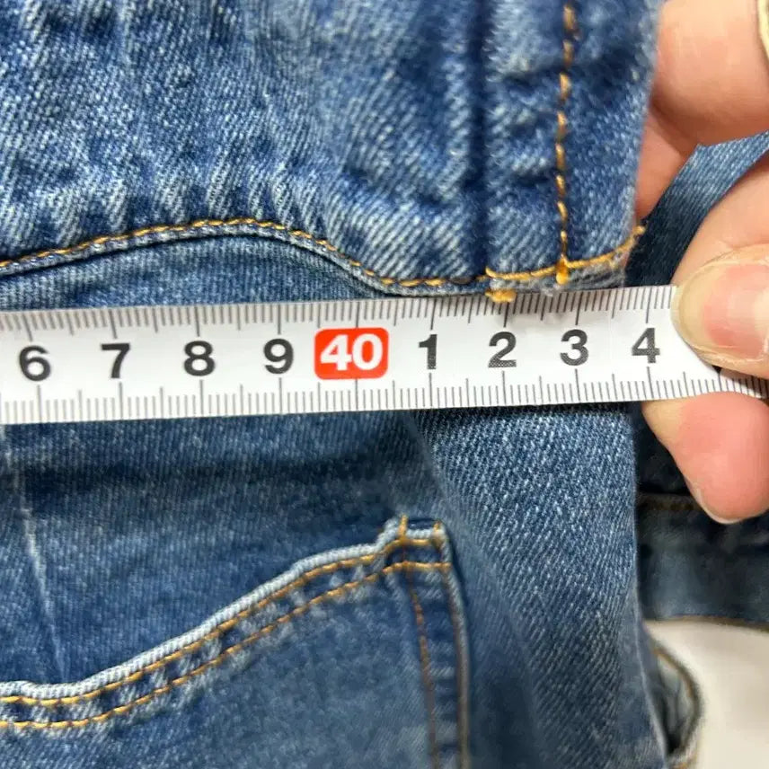 [BUNJANG] Denim Jumpsuit F 55/66 / 데님 멜빵 바지 점프수트 F 55/66