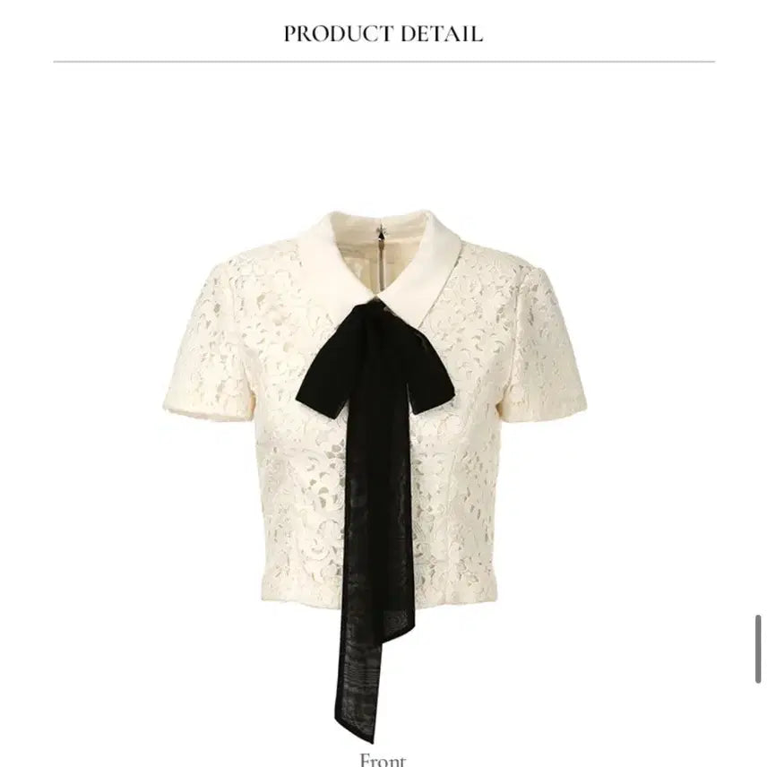 [BUNJANG] Bride And You Marsha Nova Lace Sleeve Top / 브라이드앤유 마샤 노브 레이스 슬리브 탑