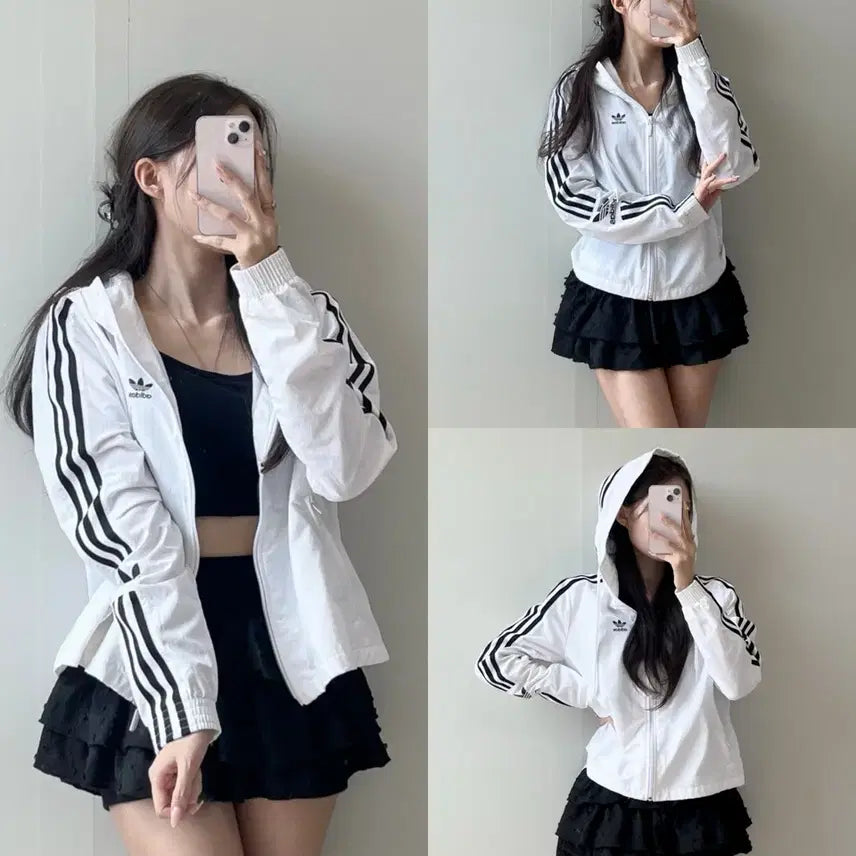 [BUNJANG] Adidas Windbreaker Jacket / 아디다스 바람막이