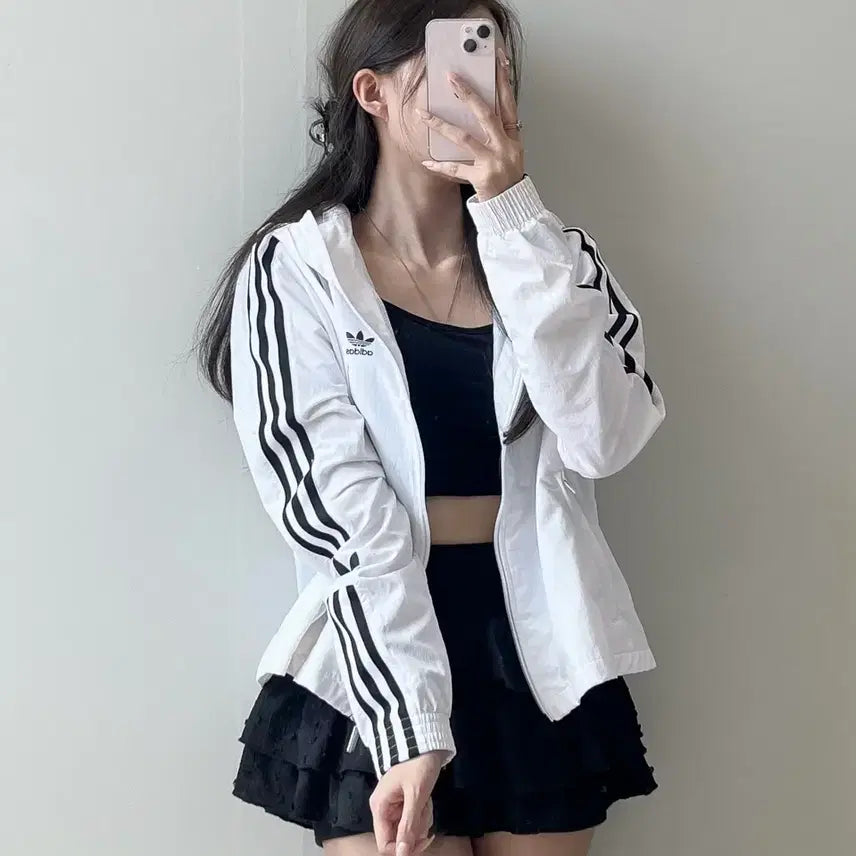 [BUNJANG] Adidas Windbreaker Jacket / 아디다스 바람막이