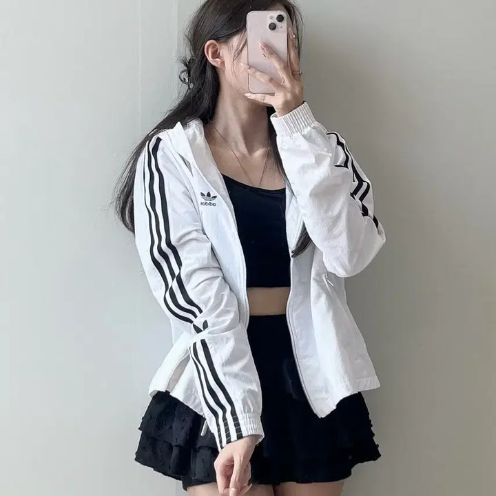 [BUNJANG] Adidas Windbreaker Jacket / 아디다스 바람막이